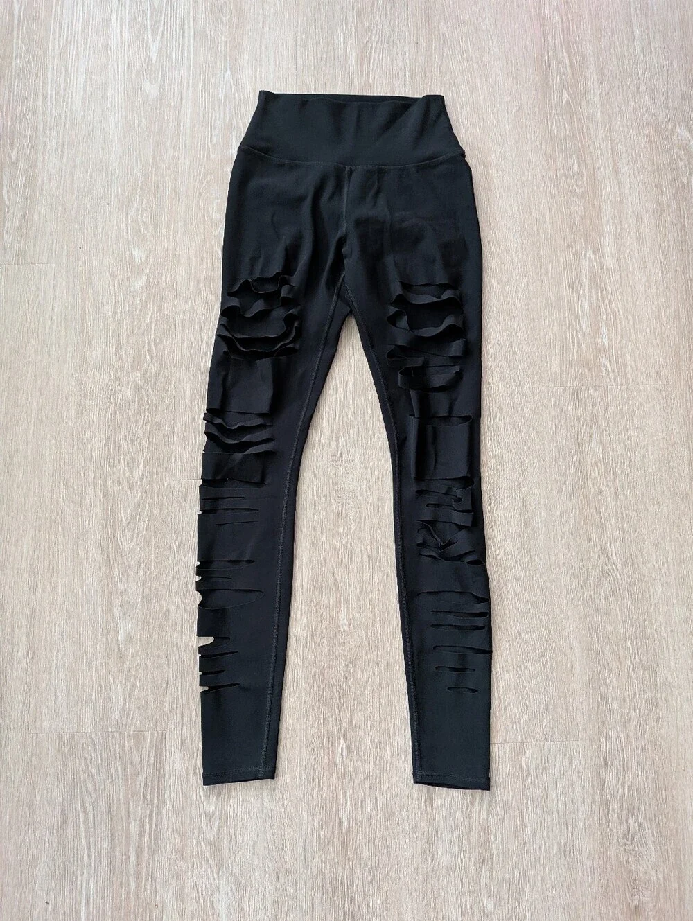 ALO Yoga Leggings Women's Small Extreme Warrior Ripped